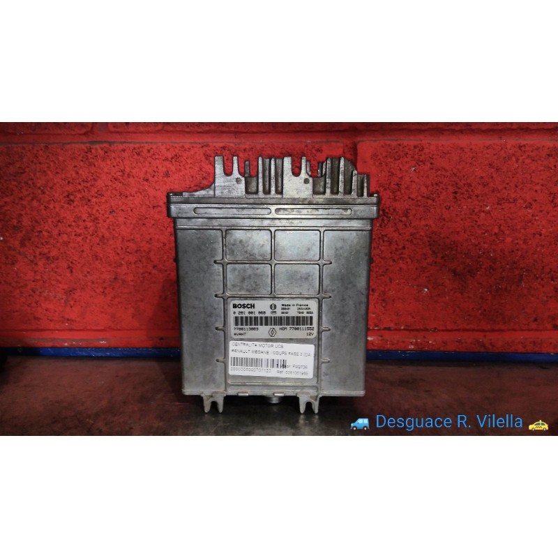 Recambio de centralita motor uce para renault megane i coupe fase 2 (da..) 1.9 dti rsi | 03.99 - 12.00 1.9 dti rsi | 03.99 - 12.