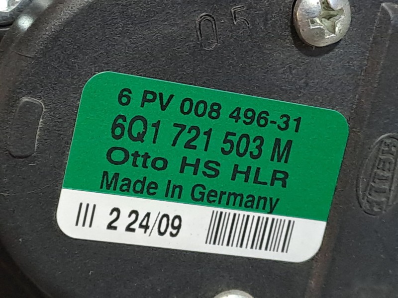 Recambio de potenciometro pedal para seat ibiza (6j5) 25 aniversario referencia OEM IAM 6Q1721503M 6PV00849631 