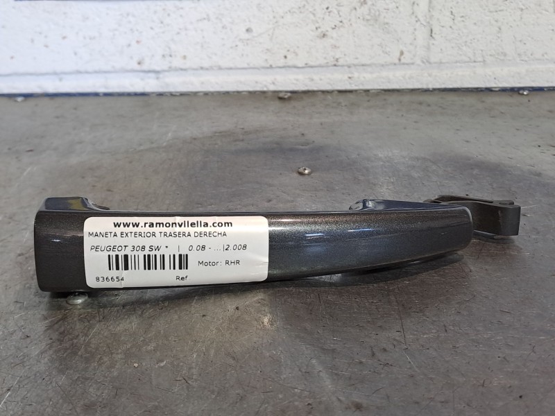 Recambio de maneta exterior trasera derecha para peugeot 308 sw  | 0.08 - ...  | 0.08 - ... referencia OEM IAM   
