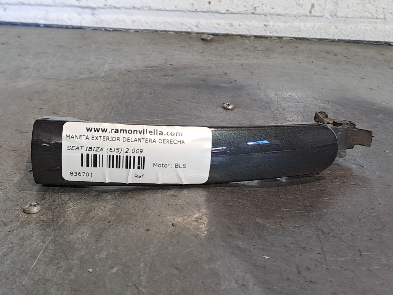 Recambio de maneta exterior delantera derecha para seat ibiza (6j5) 25 aniversario referencia OEM IAM   
