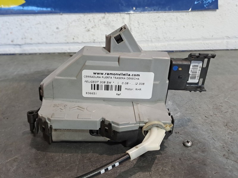 Recambio de cerradura puerta trasera derecha para peugeot 308 sw  | 0.08 - ...  | 0.08 - ... referencia OEM IAM   