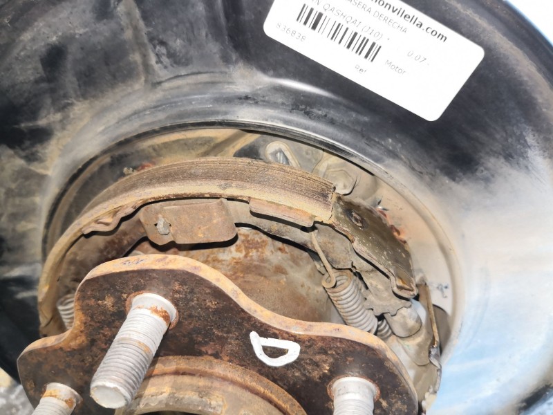 Recambio de mangueta trasera derecha para nissan qashqai (j10)  | 0.07 - ...  | 0.07 - ... referencia OEM IAM   