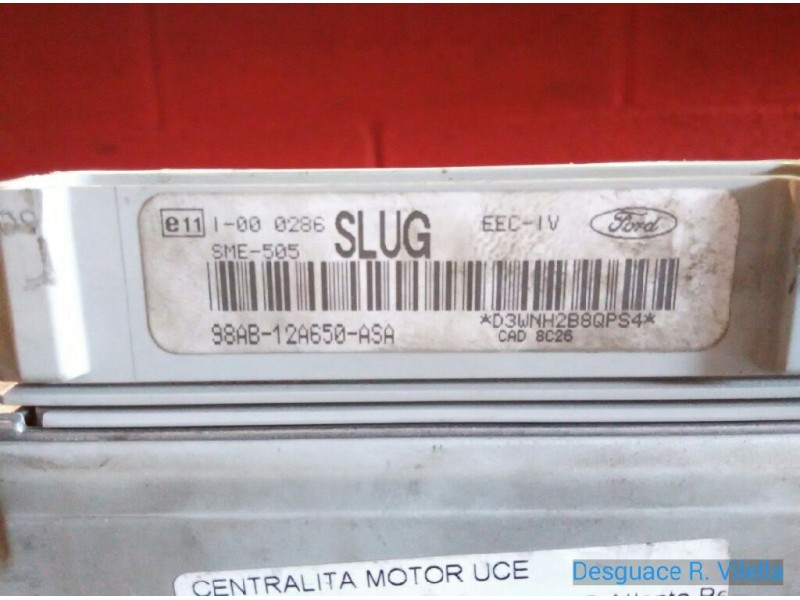 Recambio de centralita motor uce para ford escort berl./turnier atlanta berlina | 0.95 - ... atlanta berlina | 0.95 - ... refere