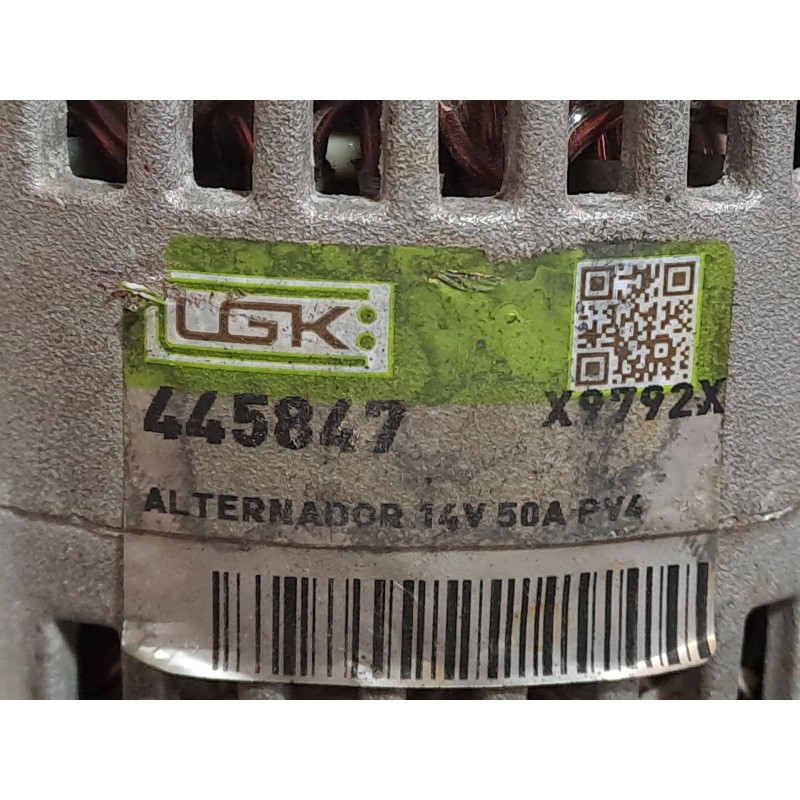 Recambio de alternador para suzuki vitara se/sv (et) 1.6 cat referencia OEM IAM 445847  