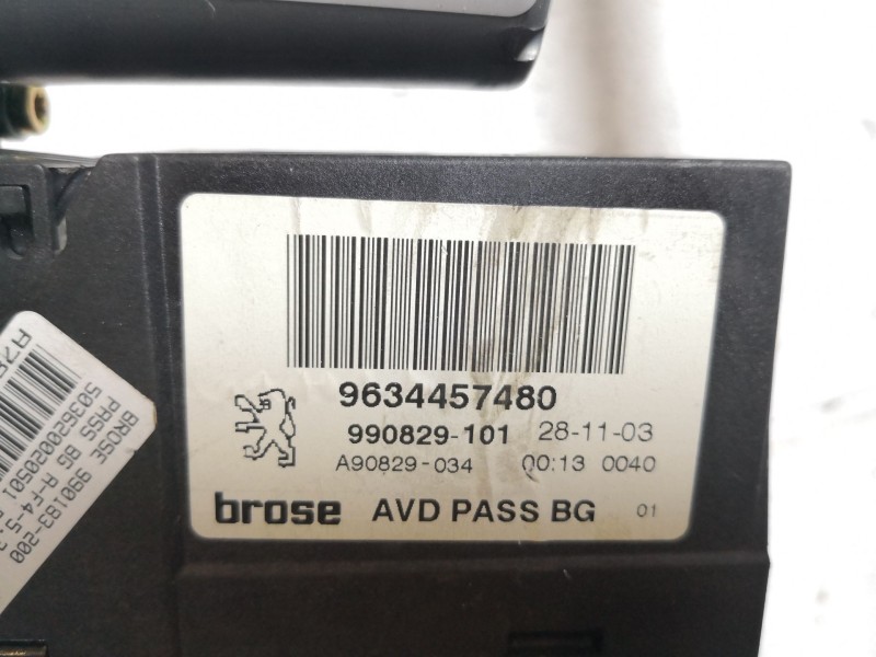 Recambio de elevalunas delantero derecho para peugeot 307 (s1) 2.0 hdi fap cat referencia OEM IAM   