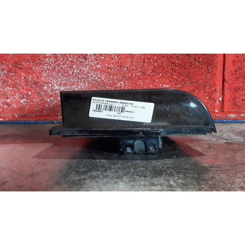 Recambio de piloto trasero derecho para seat marbella  | 0.86 - 0.98  | 0.86 - 0.98 referencia OEM IAM   