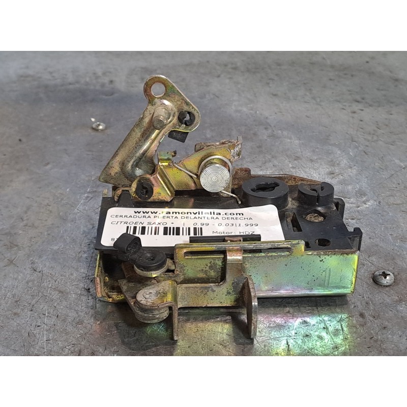 Recambio de cerradura puerta delantera derecha para citroen saxo  | 0.99 - 0.03  | 0.99 - 0.03 referencia OEM IAM   