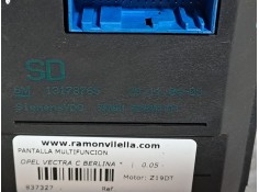 Recambio de pantalla multifuncion para opel vectra c berlina  | 0.05 - 0.08  | 0.05 - 0.08 referencia OEM IAM 13178765   2