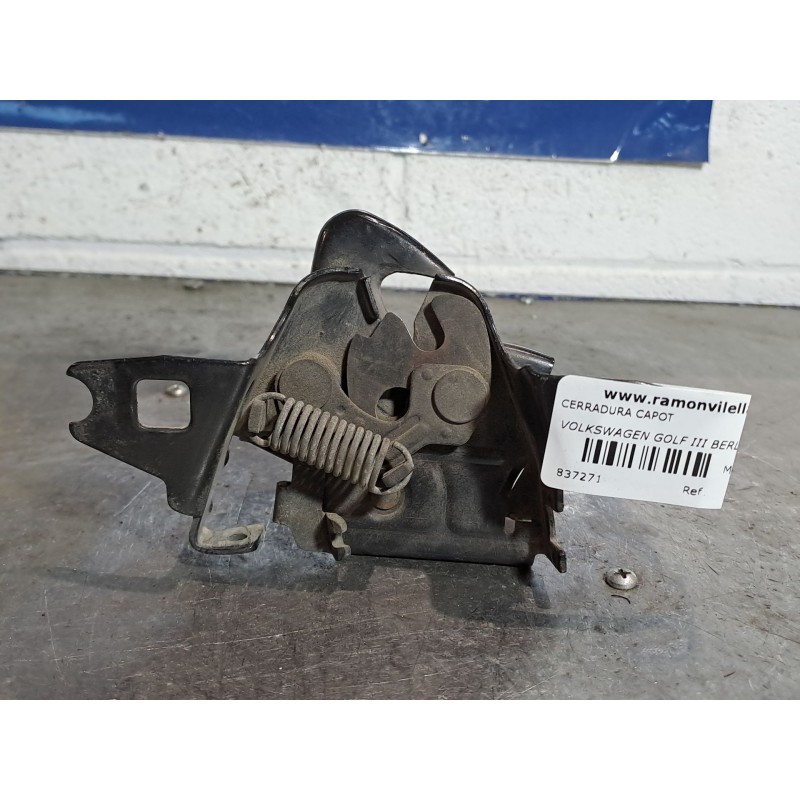 Recambio de cerradura capot para volkswagen golf iii berlina (1h1)  | 0.91 - 0.98  | 0.91 - 0.98 referencia OEM IAM   