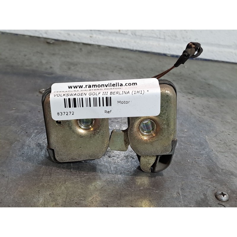 Recambio de cerradura maletero porton para volkswagen golf iii berlina (1h1)  | 0.91 - 0.98  | 0.91 - 0.98 referencia OEM IAM   