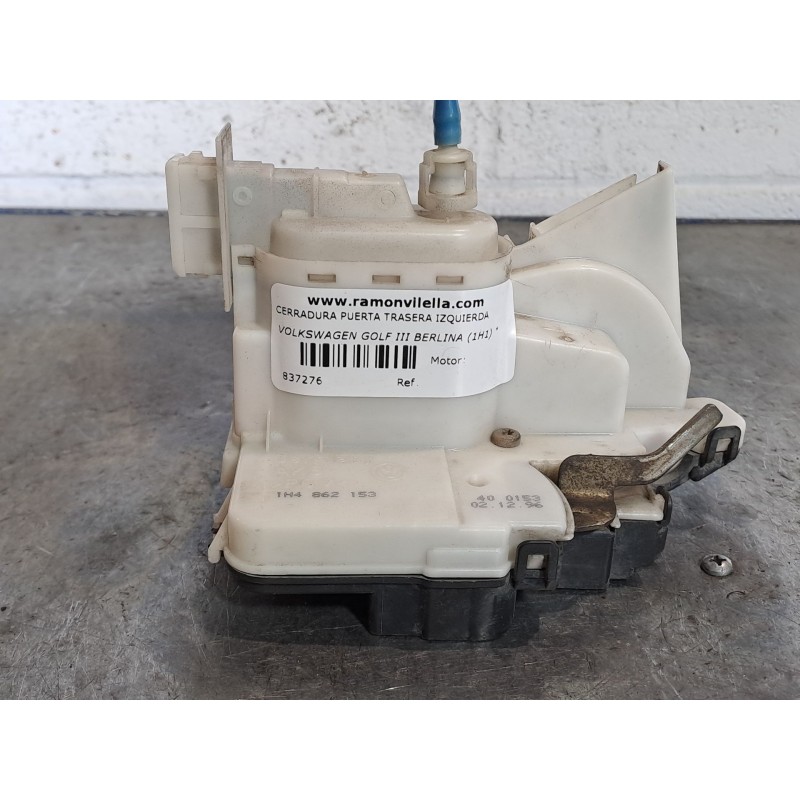 Recambio de cerradura puerta trasera izquierda para volkswagen golf iii berlina (1h1)  | 0.91 - 0.98  | 0.91 - 0.98 referencia O