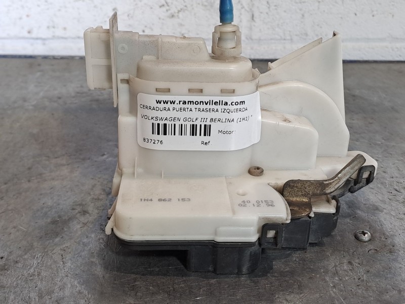 Recambio de cerradura puerta trasera izquierda para volkswagen golf iii berlina (1h1)  | 0.91 - 0.98  | 0.91 - 0.98 referencia O