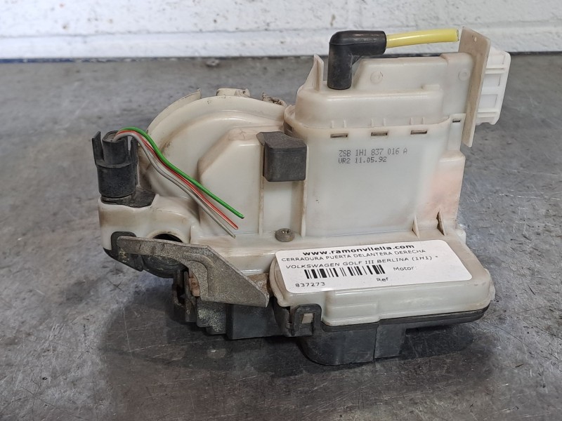 Recambio de cerradura puerta delantera derecha para volkswagen golf iii berlina (1h1)  | 0.91 - 0.98  | 0.91 - 0.98 referencia O