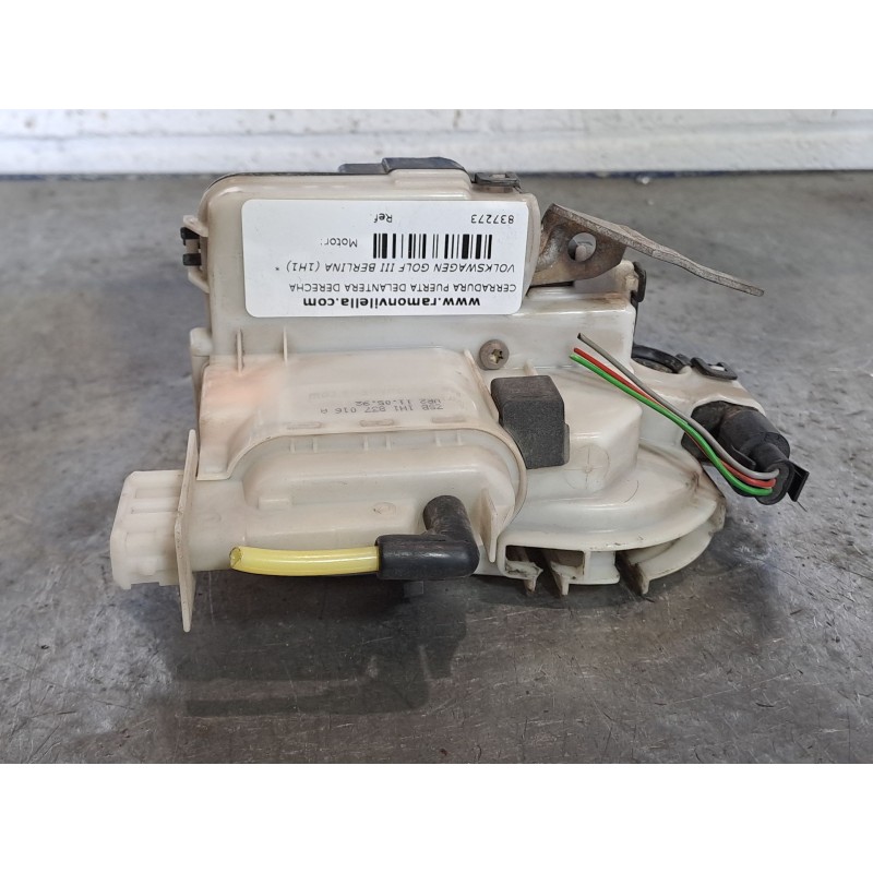Recambio de cerradura puerta delantera derecha para volkswagen golf iii berlina (1h1)  | 0.91 - 0.98  | 0.91 - 0.98 referencia O