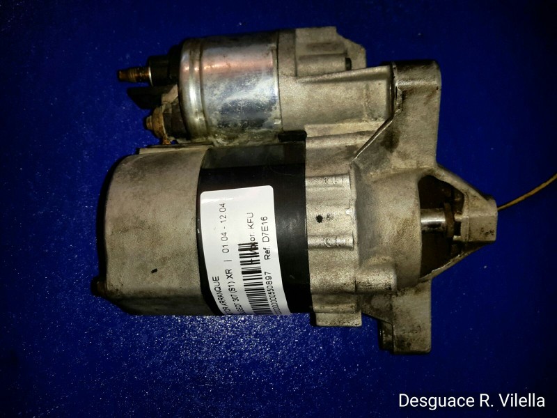 Recambio de motor arranque para peugeot 307 (s1) xr | 01.04 - 12.04 xr | 01.04 - 12.04 referencia OEM IAM D7E16 9633292480 