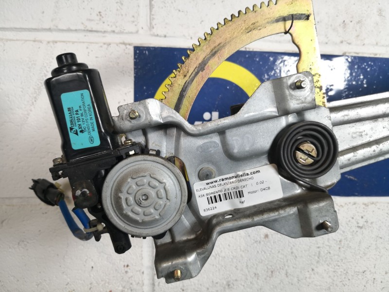 Recambio de elevalunas delantero derecho para kia sorento 2.5 crdi cat | 0.02 - 0.10 2.5 crdi cat | 0.02 - 0.10 referencia OEM I