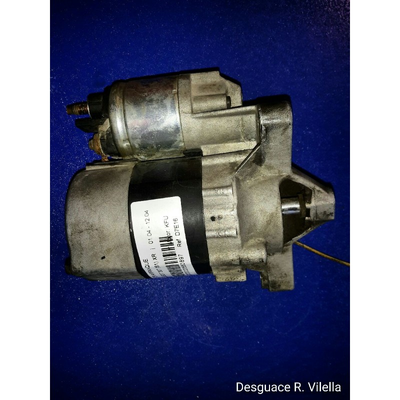 Recambio de motor arranque para peugeot 307 (s1) xr | 01.04 - 12.04 xr | 01.04 - 12.04 referencia OEM IAM D7E16 9633292480 