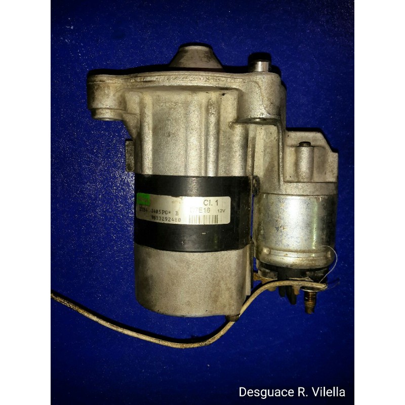 Recambio de motor arranque para peugeot 307 (s1) xr | 01.04 - 12.04 xr | 01.04 - 12.04 referencia OEM IAM D7E16 9633292480 