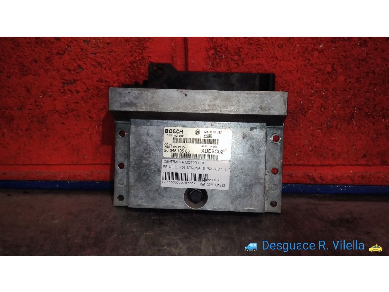 Recambio de centralita motor uce para peugeot 406 berlina (s1/s2) sldt | 08.95 - 12.98 sldt | 08.95 - 12.98 referencia OEM IAM 0