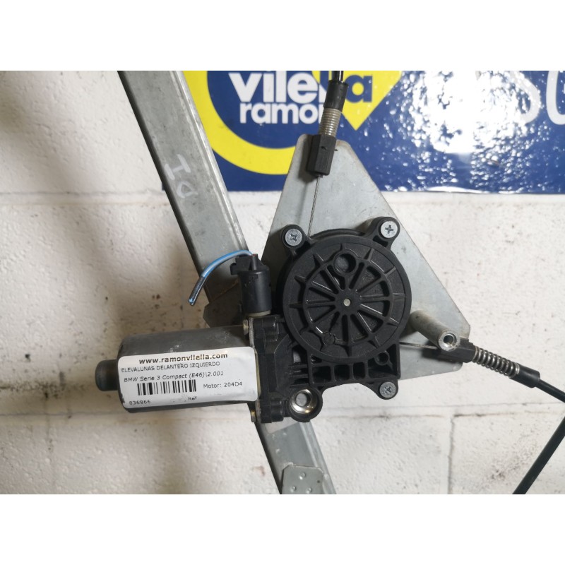 Recambio de elevalunas delantero izquierdo para bmw serie 3 compact (e46) 2.0 16v diesel cat referencia OEM IAM   