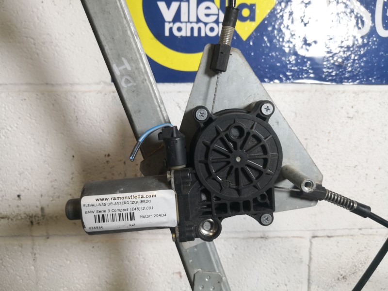 Recambio de elevalunas delantero izquierdo para bmw serie 3 compact (e46) 2.0 16v diesel cat referencia OEM IAM   
