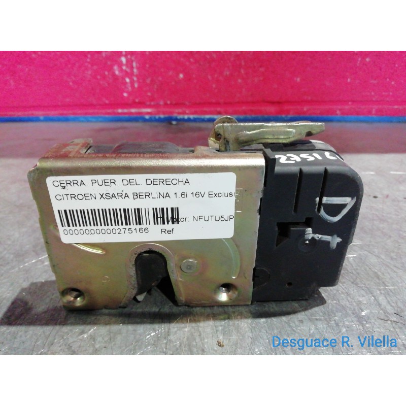 Recambio de cerra. puer. delantero derecha para citroen xsara berlina 1.6i 16v exclusive | 11.00 - 12.05 1.6i 16v exclusive | 11