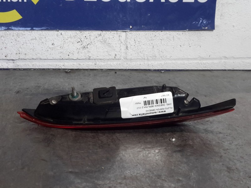 Recambio de piloto porton derecho para opel insignia berlina expression referencia OEM IAM   