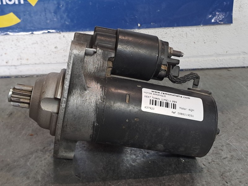 Recambio de motor arranque para seat toledo (1m2) 2.3 v5 referencia OEM IAM 0986019550 02A911023S 