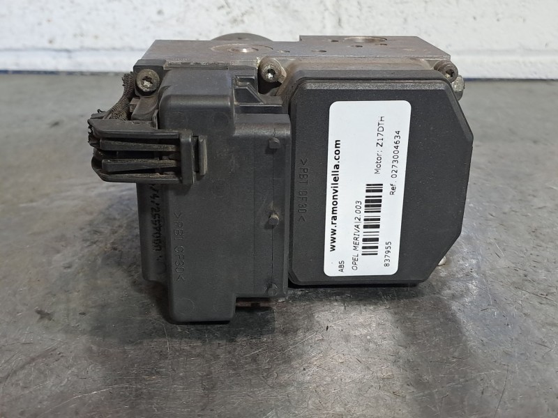 Recambio de abs para opel meriva referencia OEM IAM 0273004634  