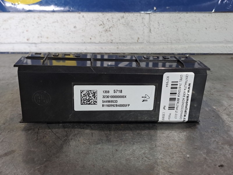 Recambio de centralita aire acondicionado para opel insignia berlina expression referencia OEM IAM 13595718  