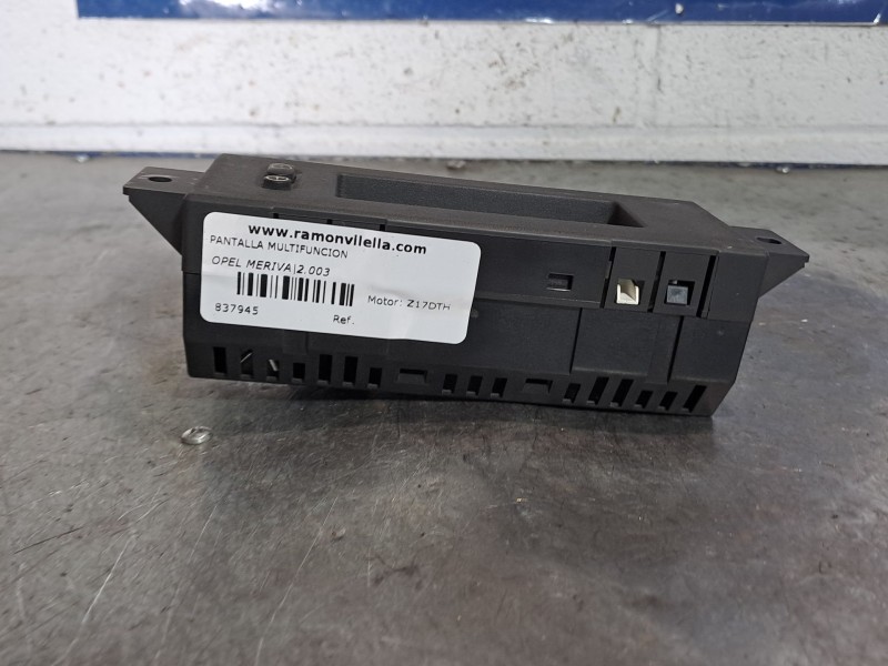Recambio de pantalla multifuncion para opel meriva referencia OEM IAM   