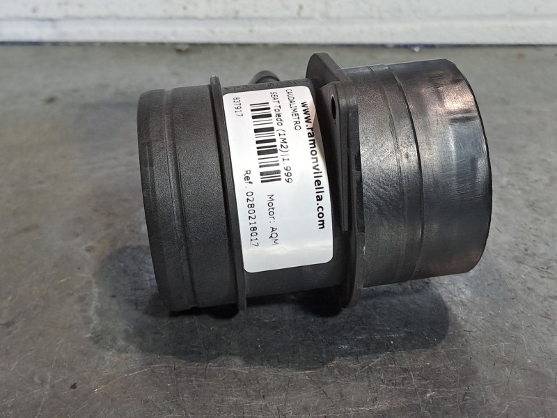 Recambio de caudalimetro para seat toledo (1m2) 2.3 v5 referencia OEM IAM 0280218017  