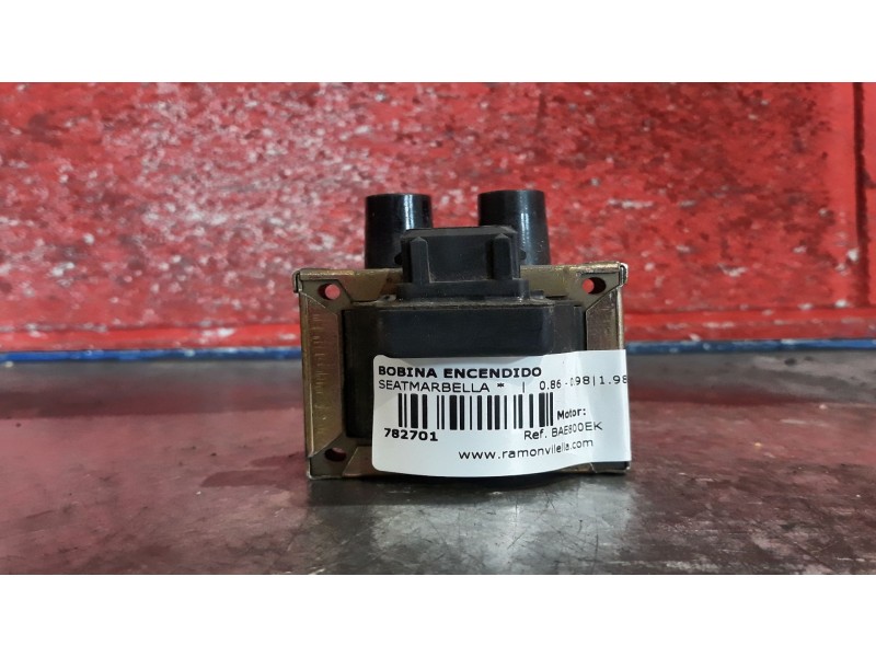 Recambio de bobina encendido para seat marbella  | 0.86 - 0.98  | 0.86 - 0.98 referencia OEM IAM BAE800EK  