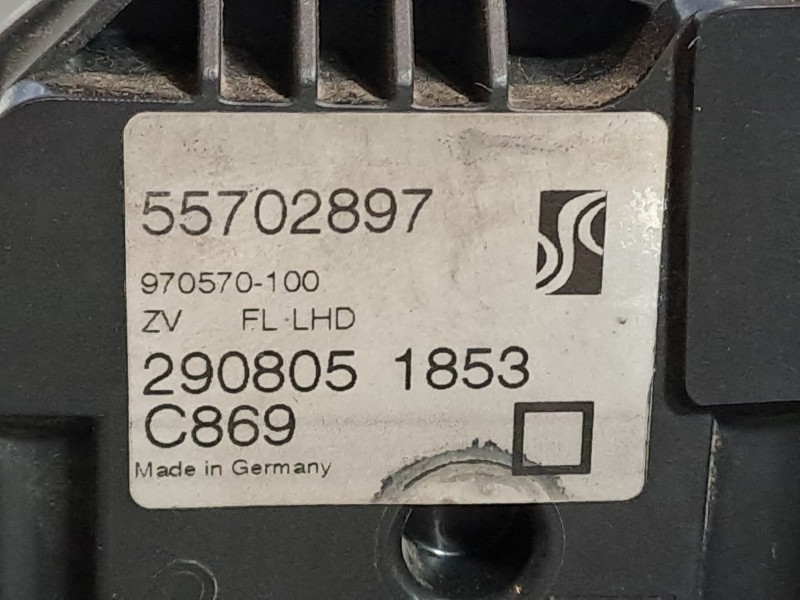 Recambio de cerradura puerta delantera izquierda para fiat punto (199)  | ...  | ... referencia OEM IAM 55702897 290805 