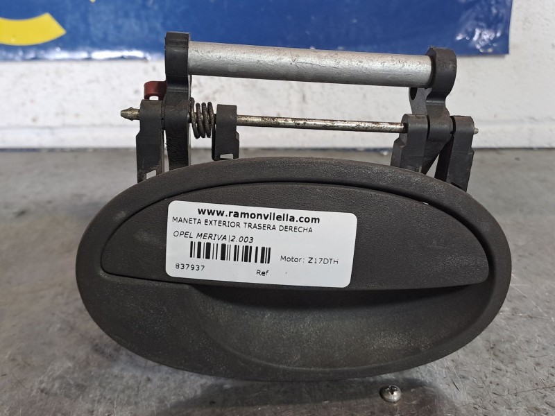 Recambio de maneta exterior trasera derecha para opel meriva referencia OEM IAM   