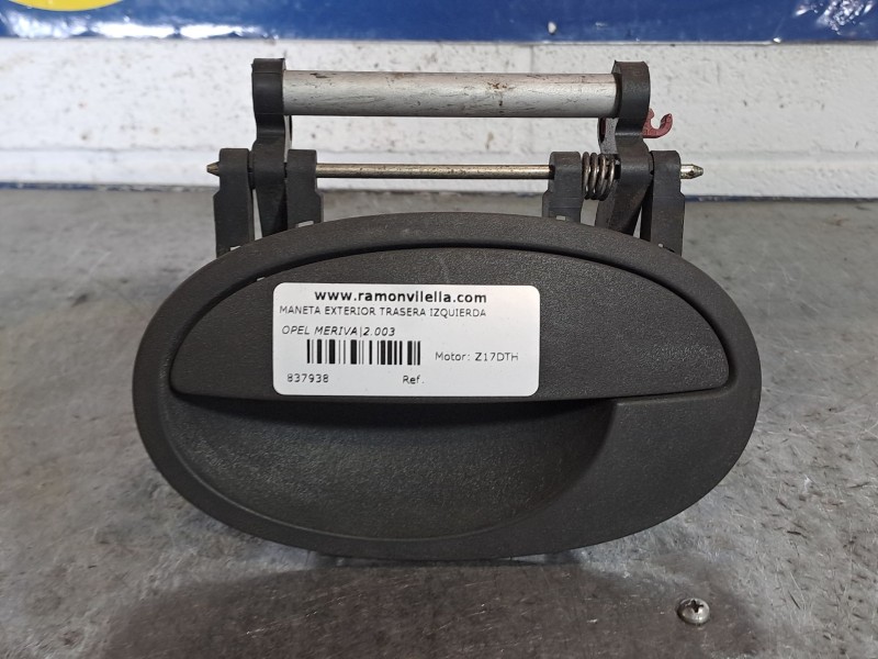 Recambio de maneta exterior trasera izquierda para opel meriva referencia OEM IAM   