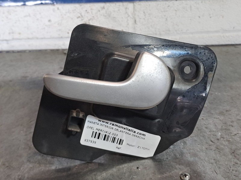 Recambio de maneta interior delantera derecha para opel meriva referencia OEM IAM   