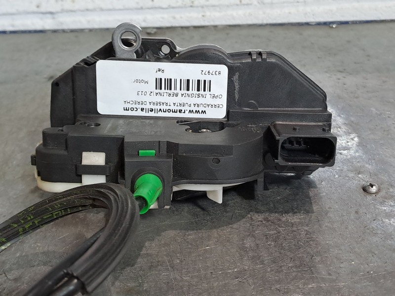 Recambio de cerradura puerta trasera derecha para opel insignia berlina expression referencia OEM IAM   