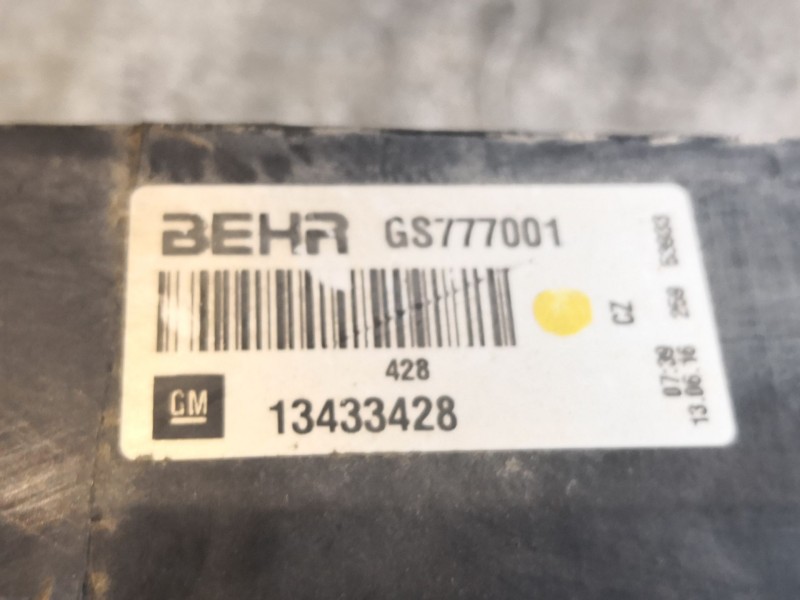 Recambio de electroventilador para opel insignia berlina expression referencia OEM IAM 13433428 GS777001 