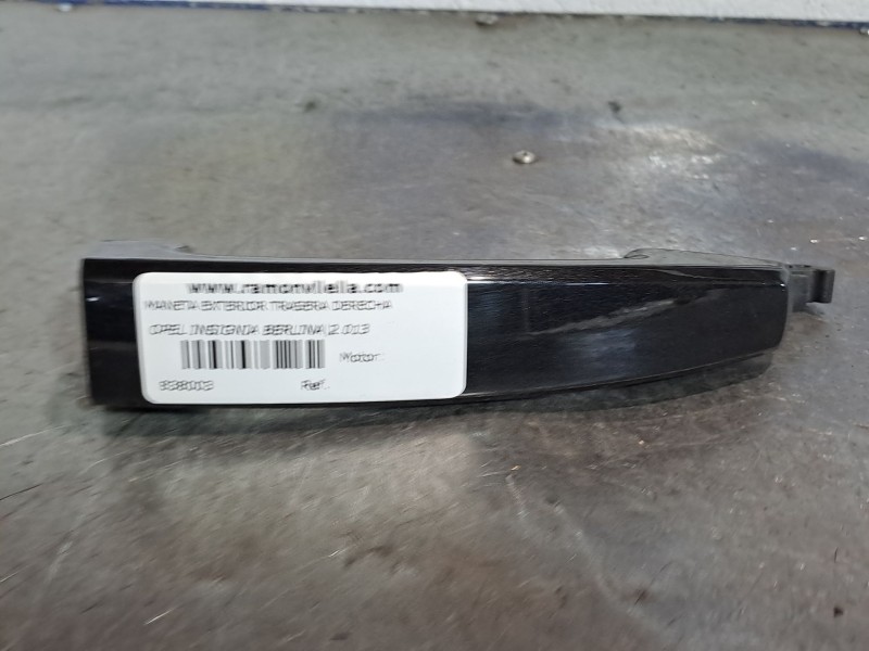 Recambio de maneta exterior trasera derecha para opel insignia berlina expression referencia OEM IAM   