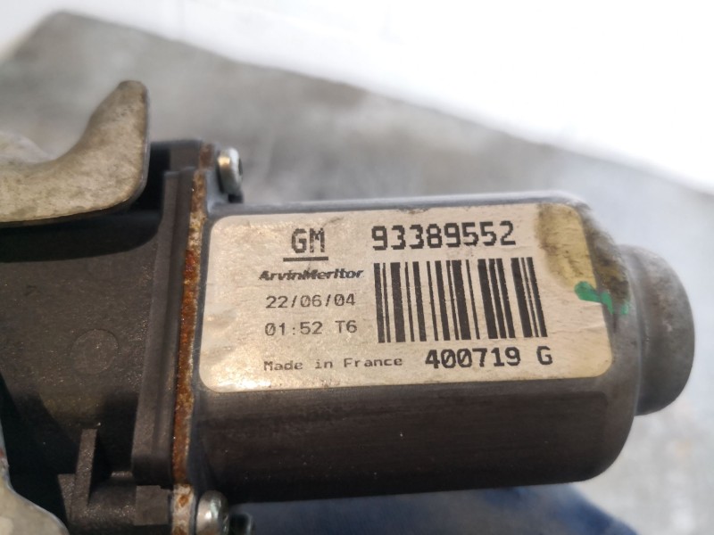 Recambio de elevalunas delantero derecho para opel meriva referencia OEM IAM   