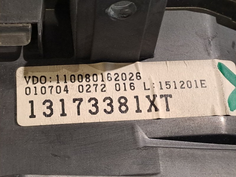 Recambio de cuadro instrumentos para opel meriva referencia OEM IAM 13173381XT  