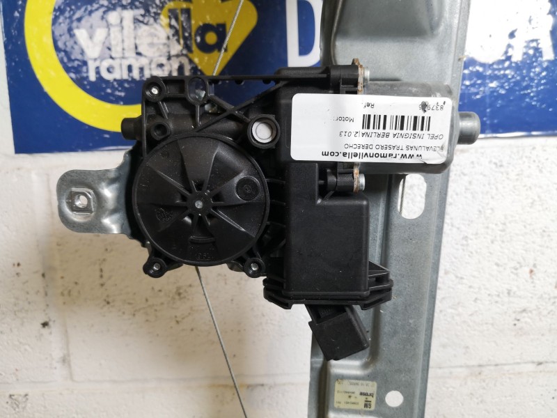 Recambio de elevalunas trasero derecho para opel insignia berlina expression referencia OEM IAM   