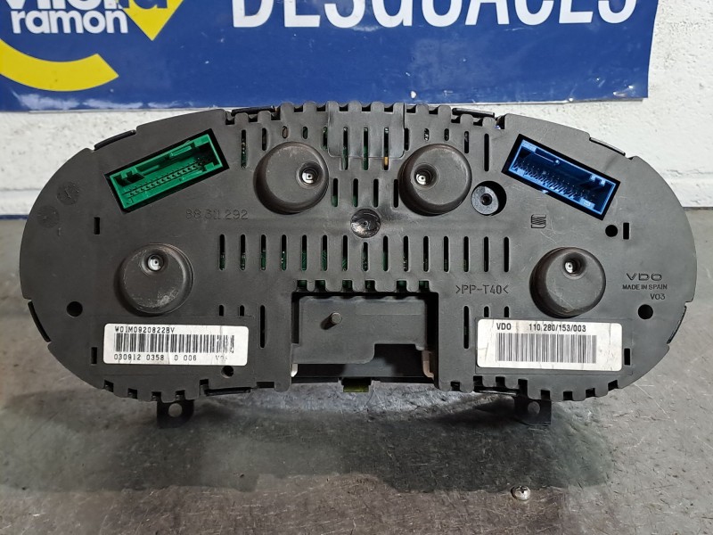 Recambio de cuadro instrumentos para seat toledo (1m2) 2.3 v5 referencia OEM IAM 1M0920822BV   Recambio de cuadro instrumentos para seat toledo (1m2) 2.3 v5 referencia OEM IAM 1M0920822BV