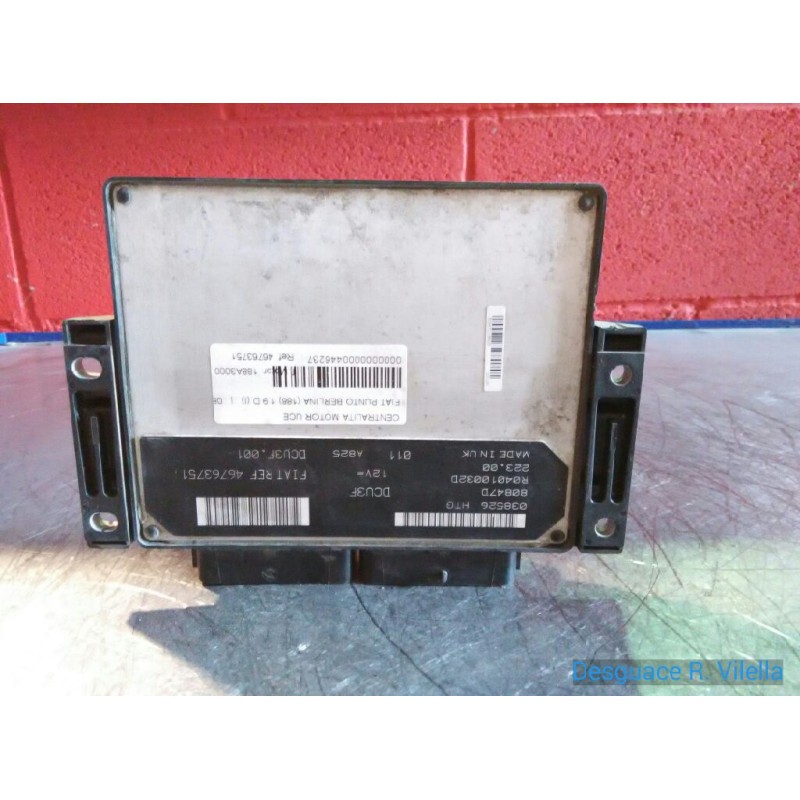 Recambio de centralita motor uce para fiat punto berlina (188) 1.9 d (i) | 08.99 - 12.02 1.9 d (i) | 08.99 - 12.02 referencia OE