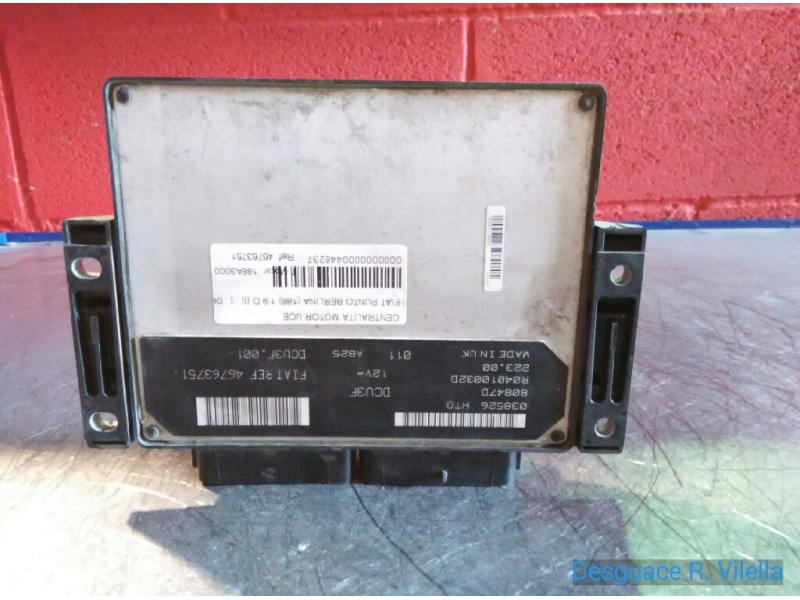 Recambio de centralita motor uce para fiat punto berlina (188) 1.9 d (i) | 08.99 - 12.02 1.9 d (i) | 08.99 - 12.02 referencia OE