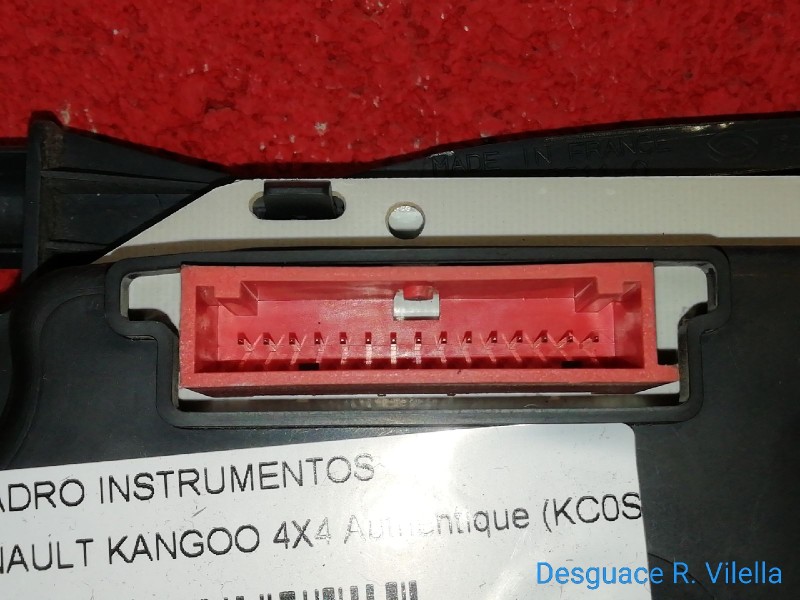 Recambio de cuadro instrumentos para renault kangoo 4x4 authentique (kc0s/v) | 09.01 - 12.03 authentique (kc0s/v) | 09.01 - 12.0