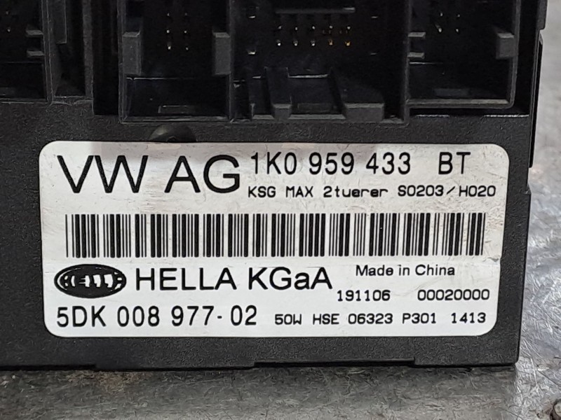 Recambio de centralita confort para seat altea xl (5p5) stylance / style referencia OEM IAM 1K0959433BT  