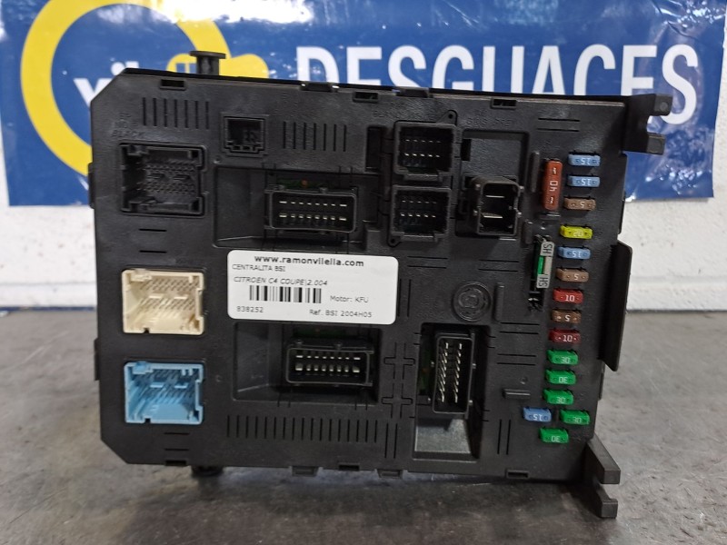 Recambio de centralita bsi para citroen c4 coupe 1.4 16v referencia OEM IAM BSI2004H05  