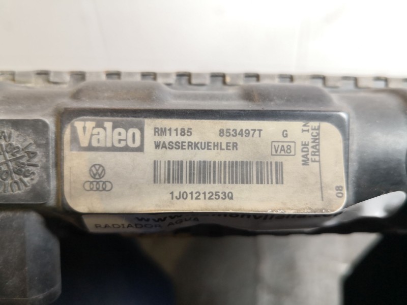 Recambio de radiador agua para seat toledo (1m2) 2.3 v5 referencia OEM IAM    Recambio de radiador agua para seat toledo (1m2) 2.3 v5 referencia OEM IAM